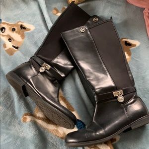 Micheal Kors tall black boots